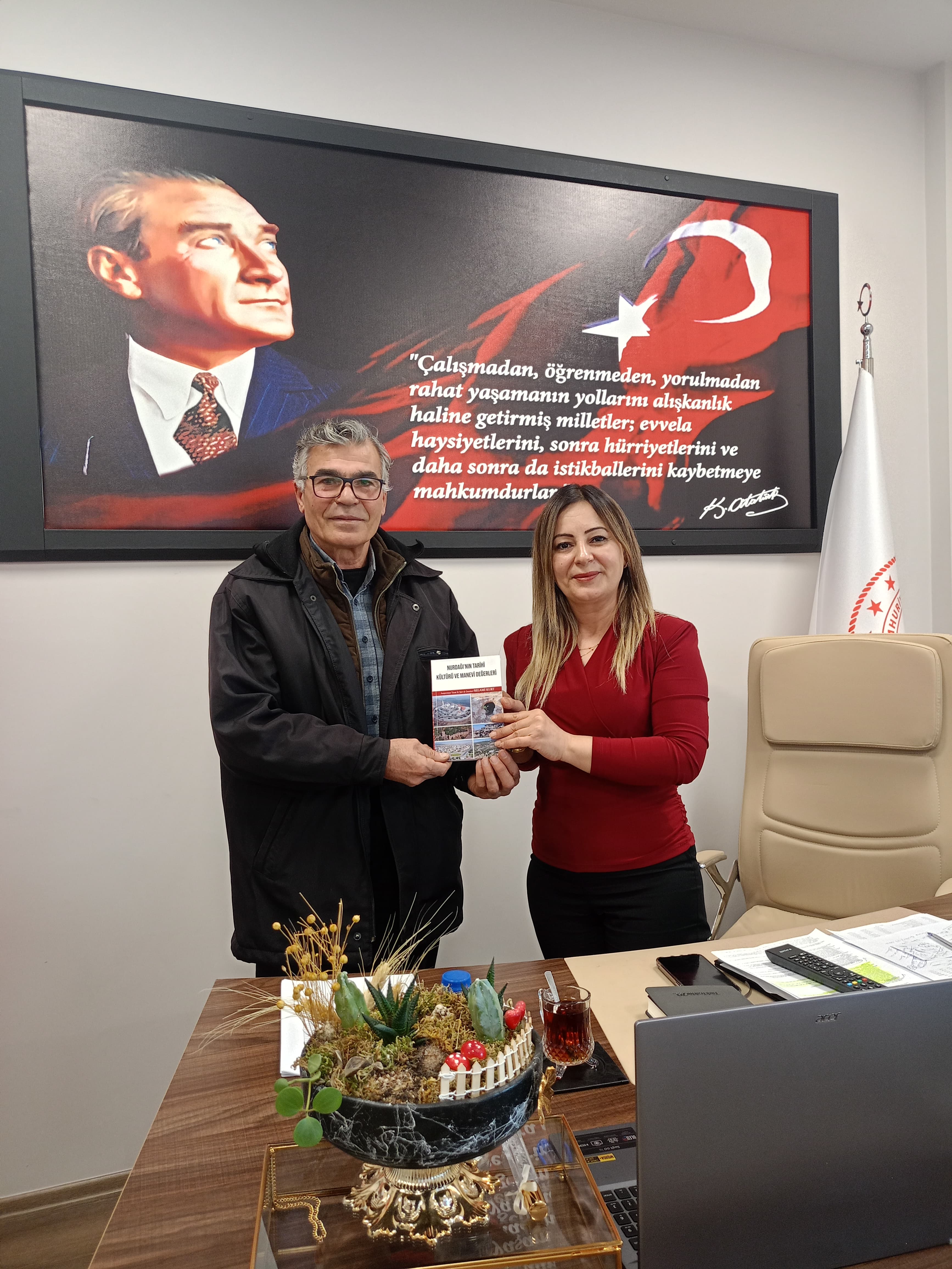 NURDAĞI DEVLET HASTANESİ MÜDÜRÜNE ZİYARET