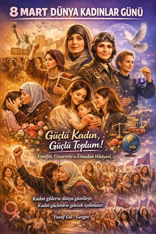 8 MART DÜNYA KADINLAR GÜNÜ